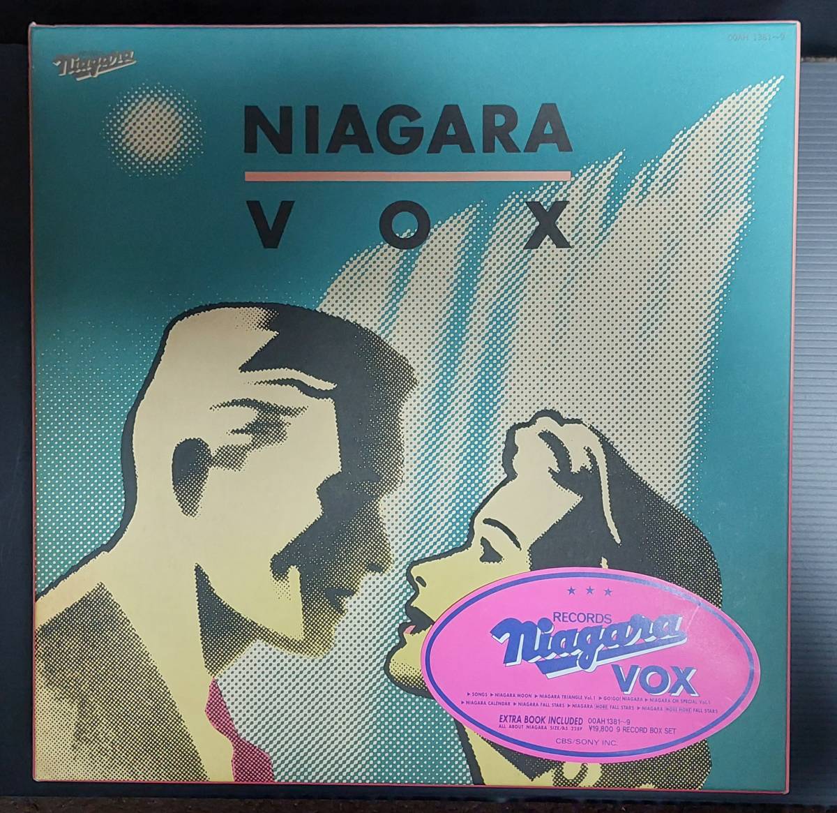 大滝詠一「NIAGARA VOX」LPレコード枚9組
