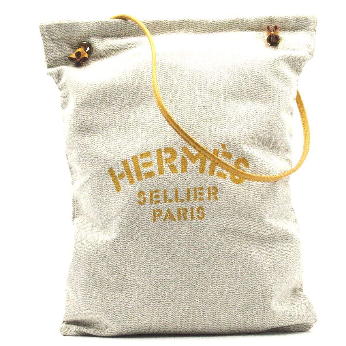 HERMES エルメス サックアリーヌGM コットン www.sanagustin.ac.id