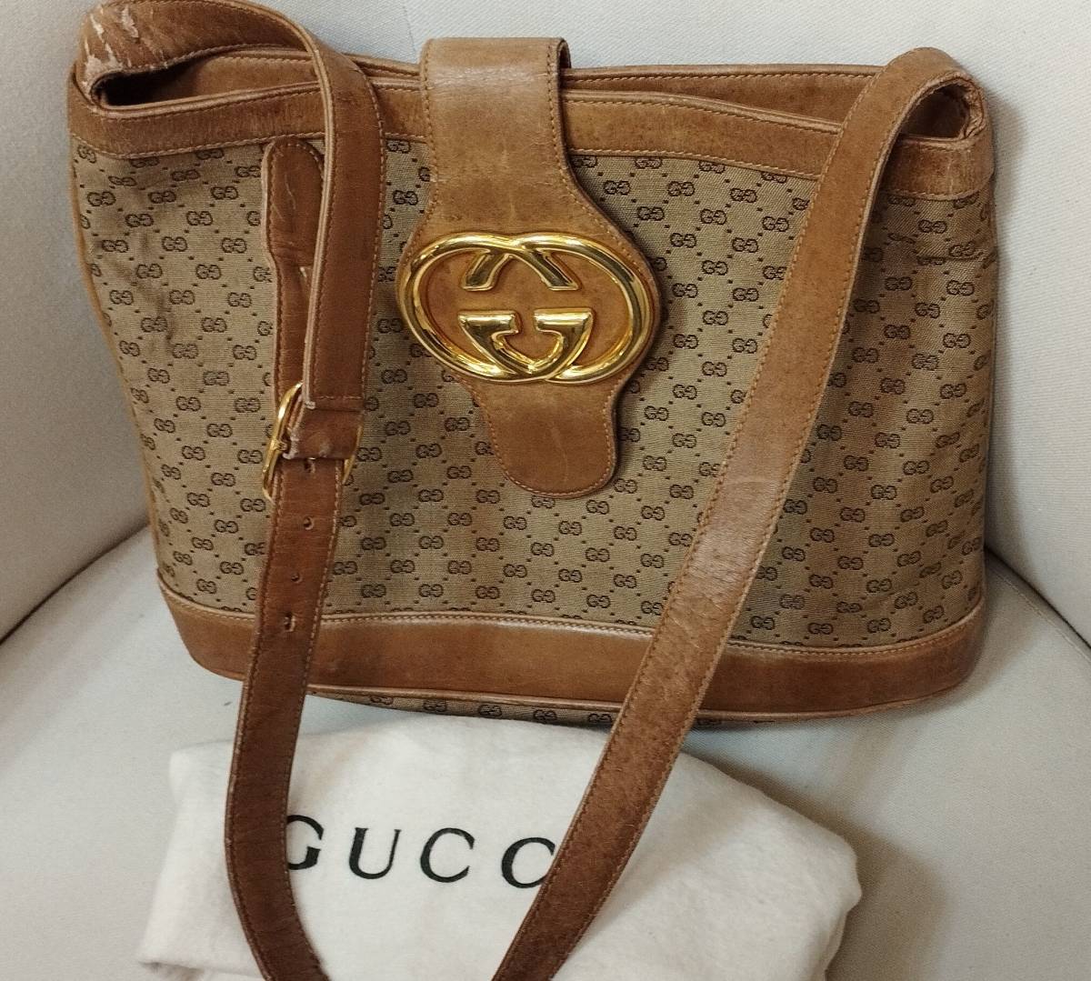 KID様専用！OLD GUCCI オールドグッチ セカンドバッグ2個セット バッグ