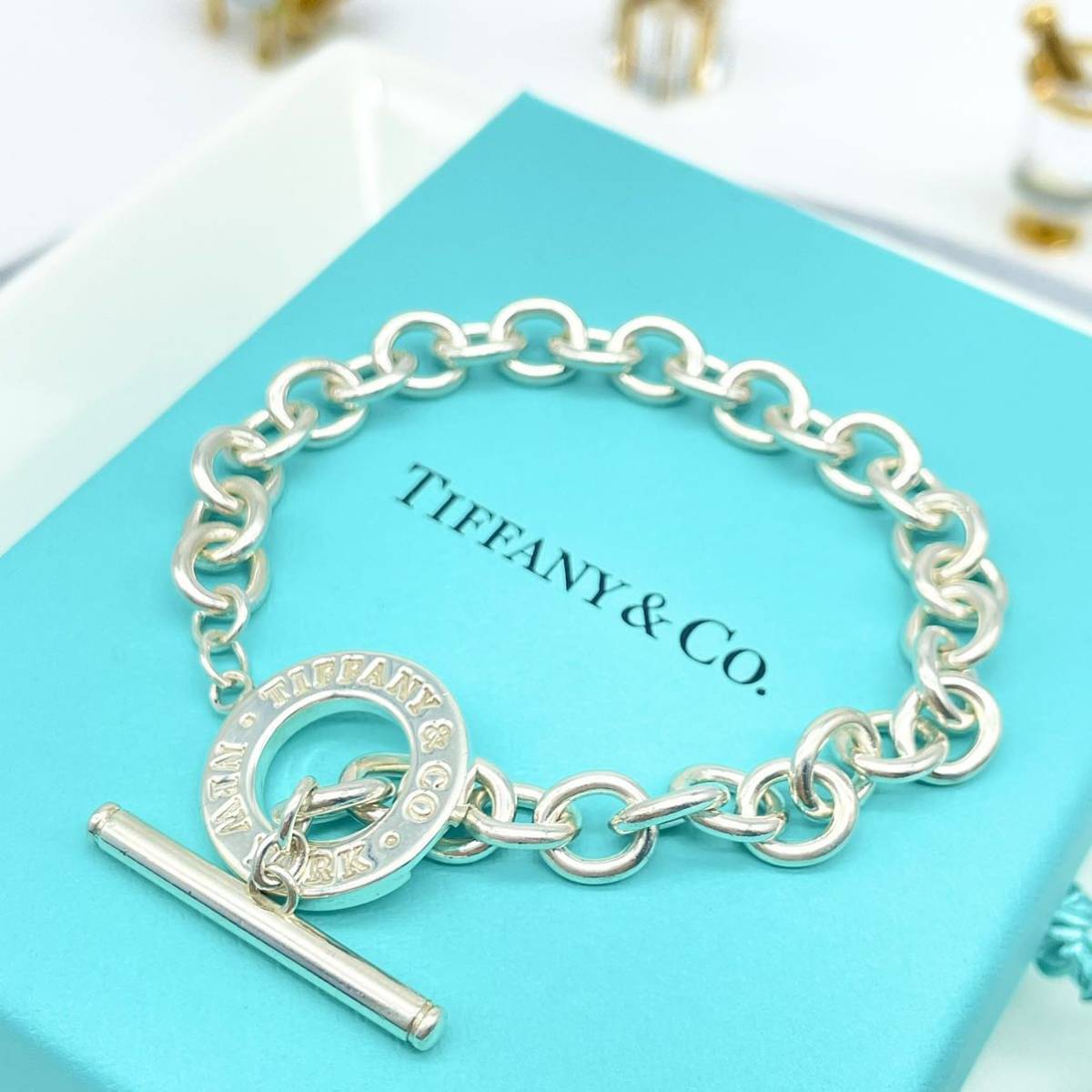 数量限定販売 【Tiffany&Co.】 ティファニー ラウンド リンク