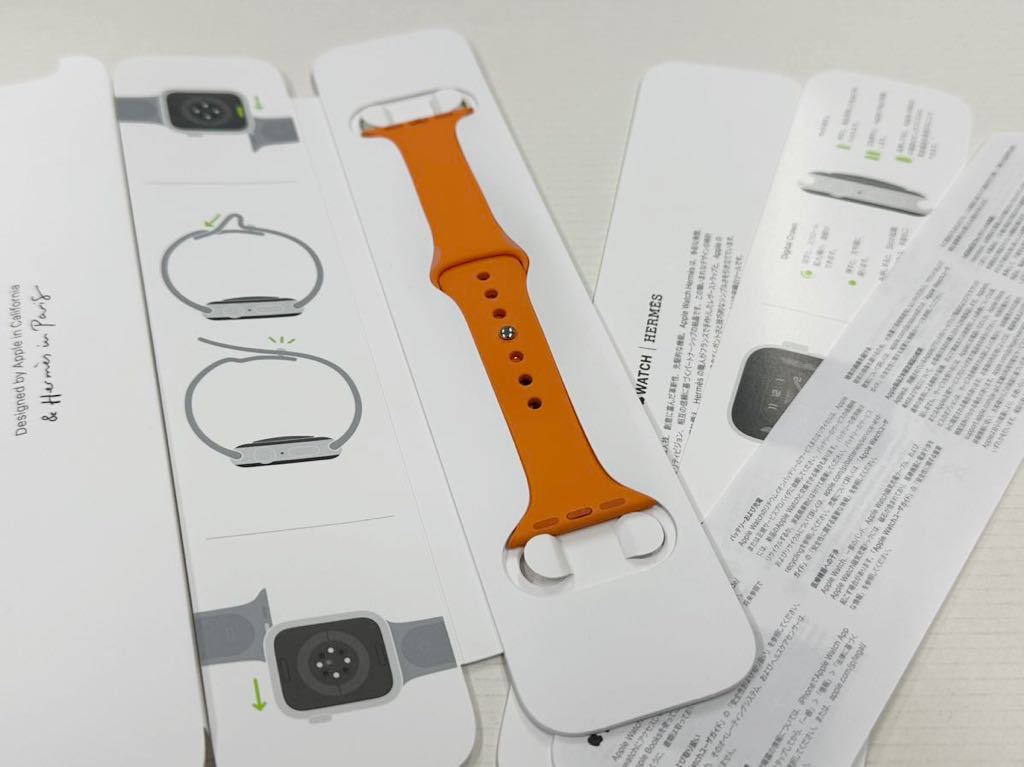 新品】Apple Watch HERMES スポーツバンド M/L #584 売れ筋新商品