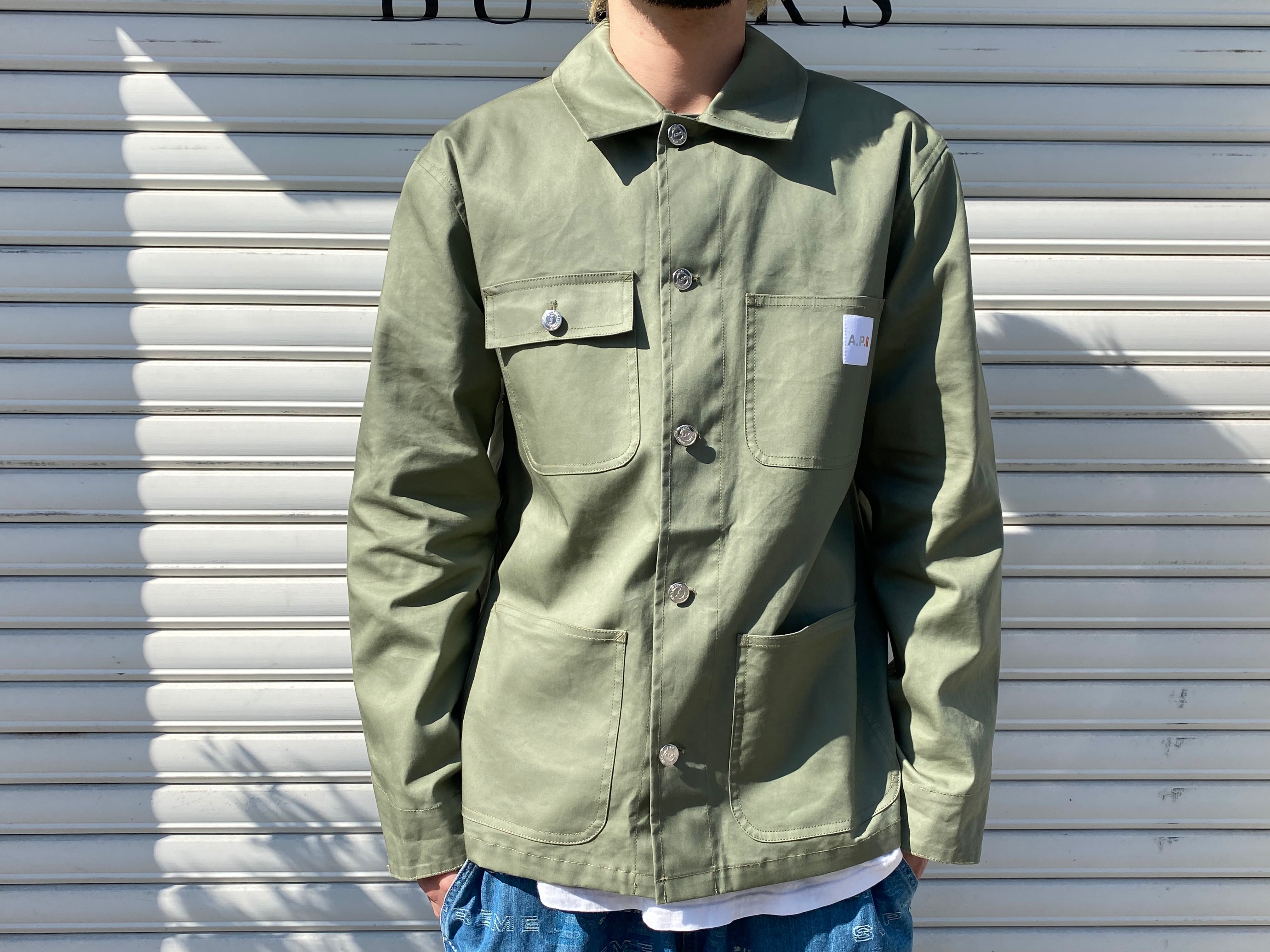 オイルペイント L A.P.C. x Carhartt WIP ミシガン ジャケット