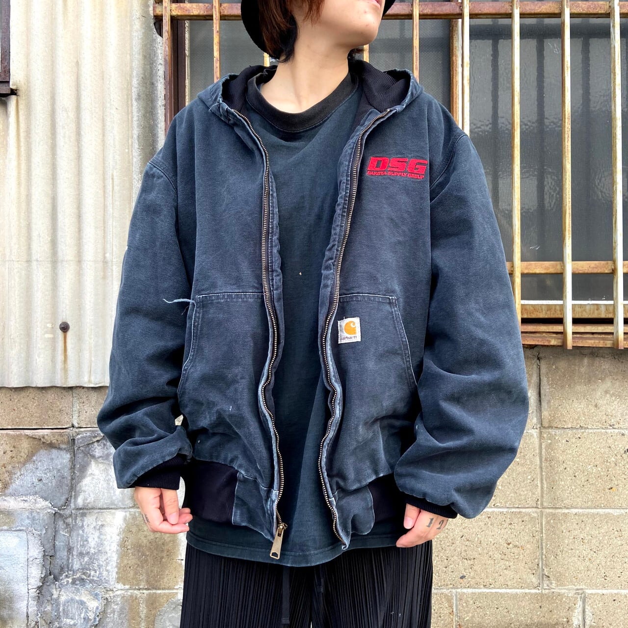 フラワープリント Y62【US輸入】Carhartt アクティブジャケット