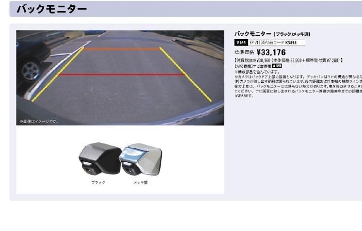新品純正 ダイハツ アトレー S700V バックモニター 08634-K5004