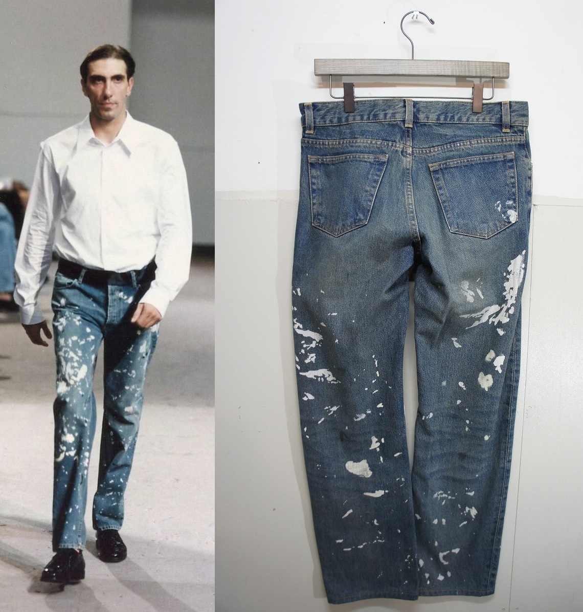 すぐ発送可能！ Helmut Lang Painter Jean ペンキデニム 本人期 | www