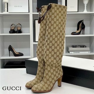 GUCCI グッチ ブーツ 23.5㎝ バンブー-