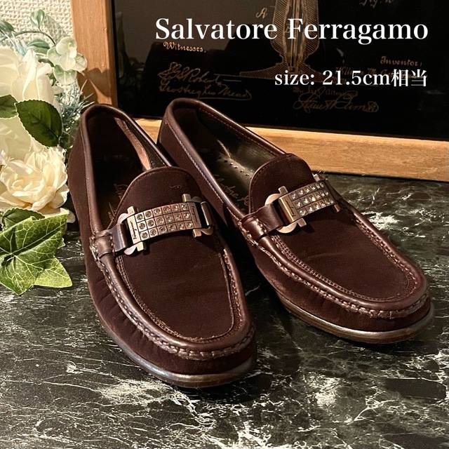 美品】Salvatore Ferragamo フェラガモ ガンチーニローファー 【新品