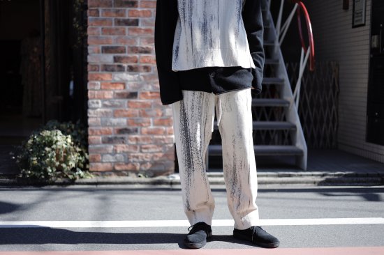 22ss YOKE ヨーク Pleated Knit Lounge Pants | signalstationpizza.com