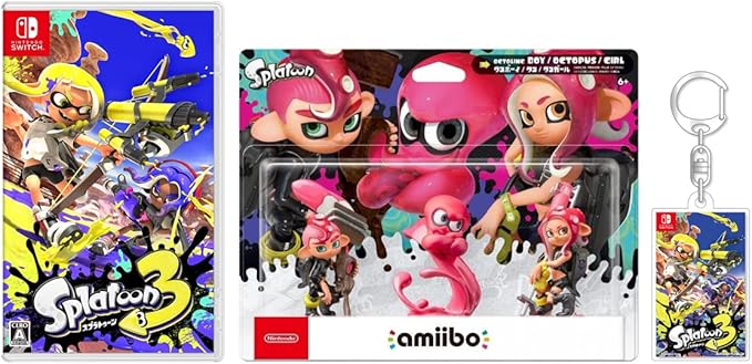 スプラトゥーン3 amiibo トリプルセット - アニメ/ゲーム