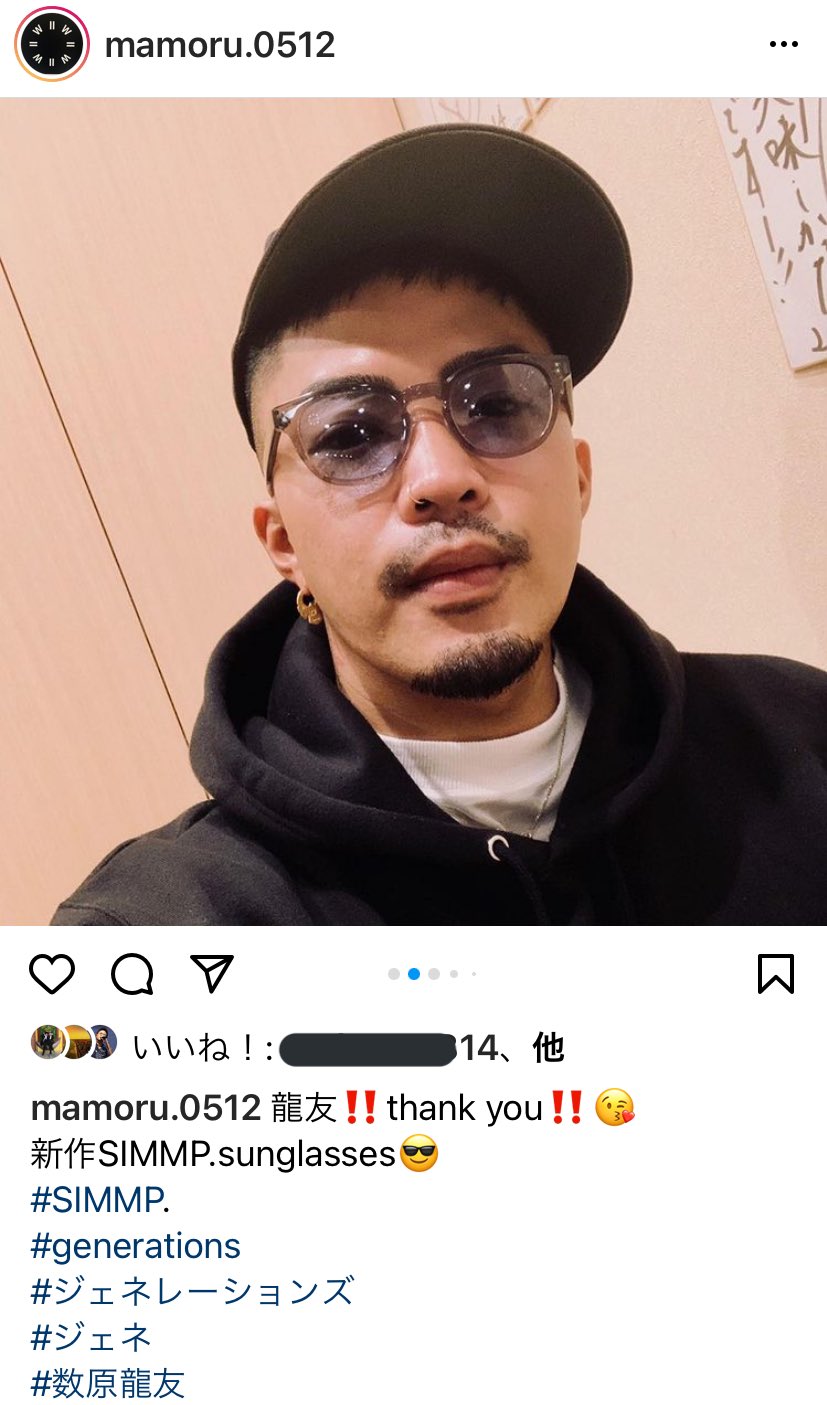 数原龍友さん着用 TENDERLOIN ロンT