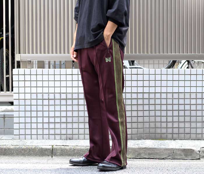 21SS Needles エッグプラント トラックパンツ studioarabiya.com