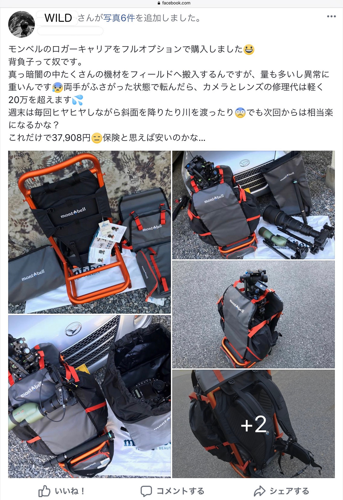 モンベル ロガーキャリア 背負子 アウトドア 登山用品 le-routeur-wifi.com