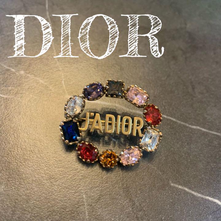 希少】Christian Dior シェル ストーン フラワー ブレスレット