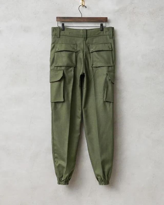 ビンテージ 70s ミリタリー 軍 細身 カーゴ パンツ 希少 美品