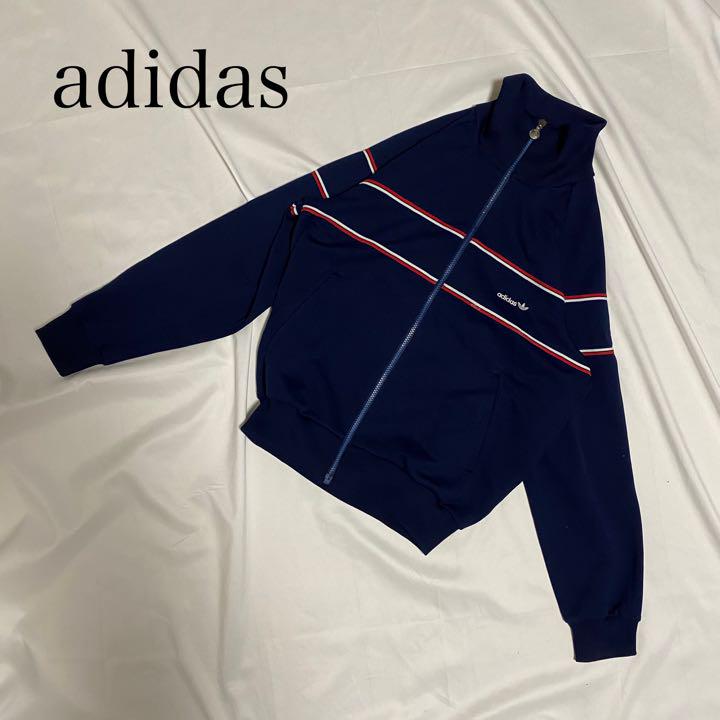 ADIDAS トラックジャケット フレアパンツ セットアップ デサント製