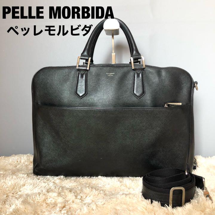 PELLE MORBIDA】Capitano CA101-横型トートバッグ バッグ ビジネス