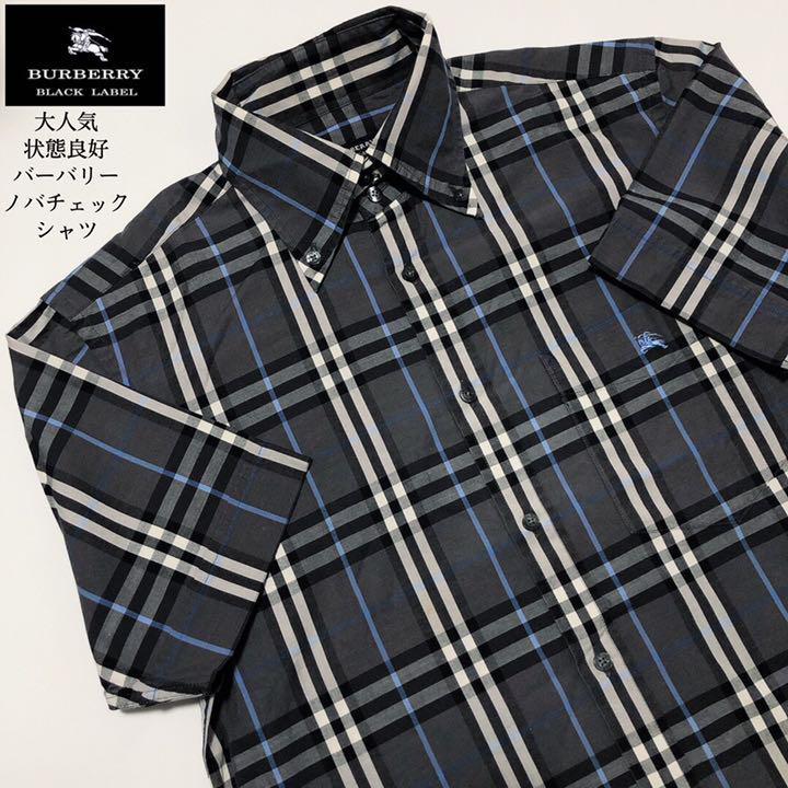 新品】 Burberry ポロシャツ ノバチェック襟切替ポロシャツ LONDON