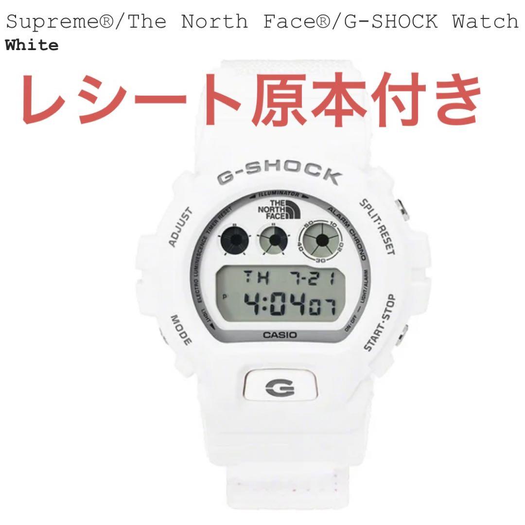 人気特価人気特価Supreme The North Face G-SHOCK White 白 腕時計