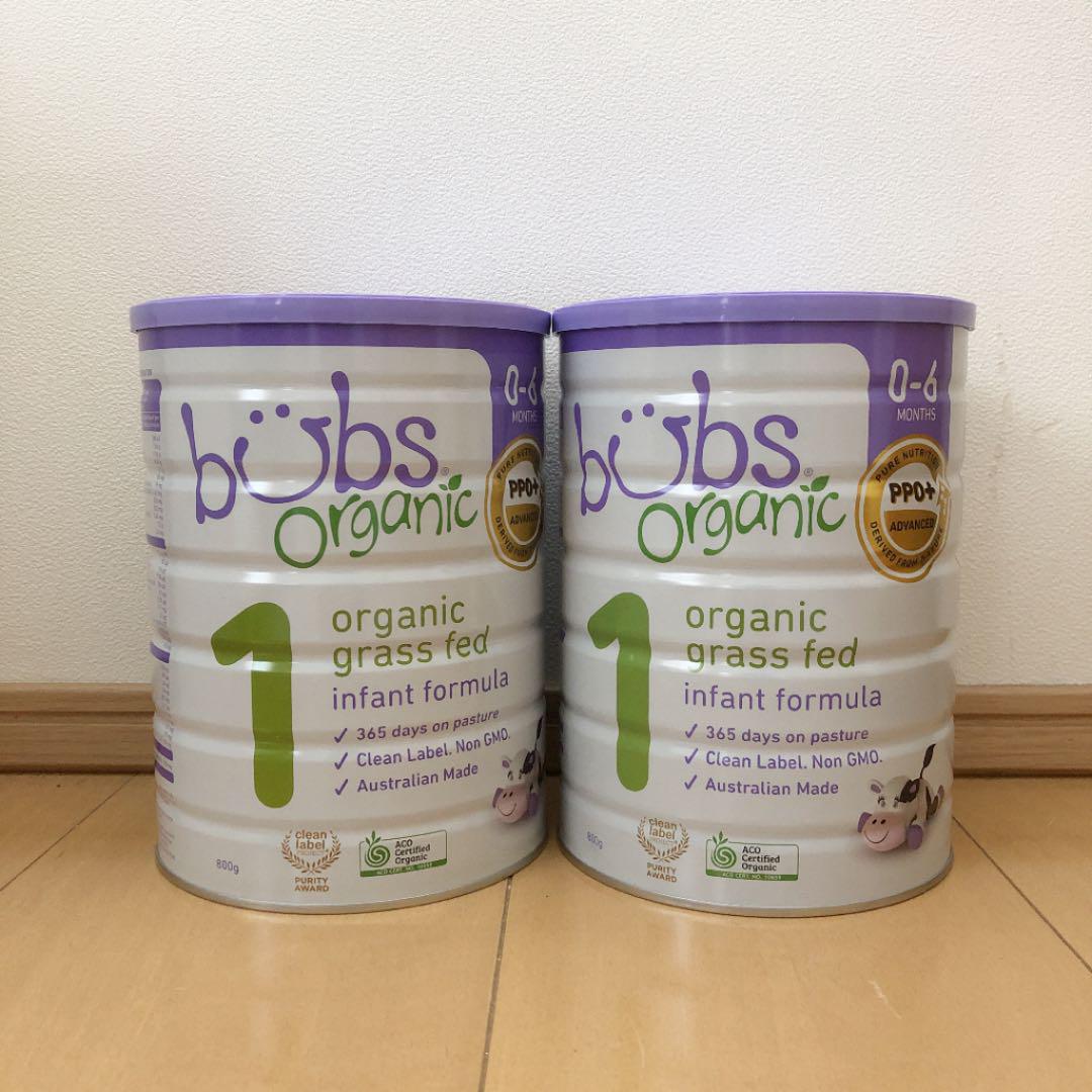 Bubs Organicバブズ オーガニック粉ミルクS1-1缶-mydeen出品