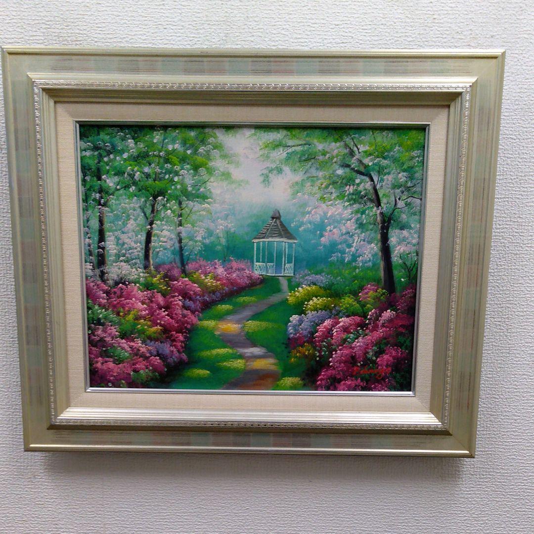 送料無料絵画 油絵 壁掛け額付約40cm x 80cm 玄関 新. 絵画 油絵 壁掛け額付約40cm x 80cm 玄関 新築、事務所 に 1
