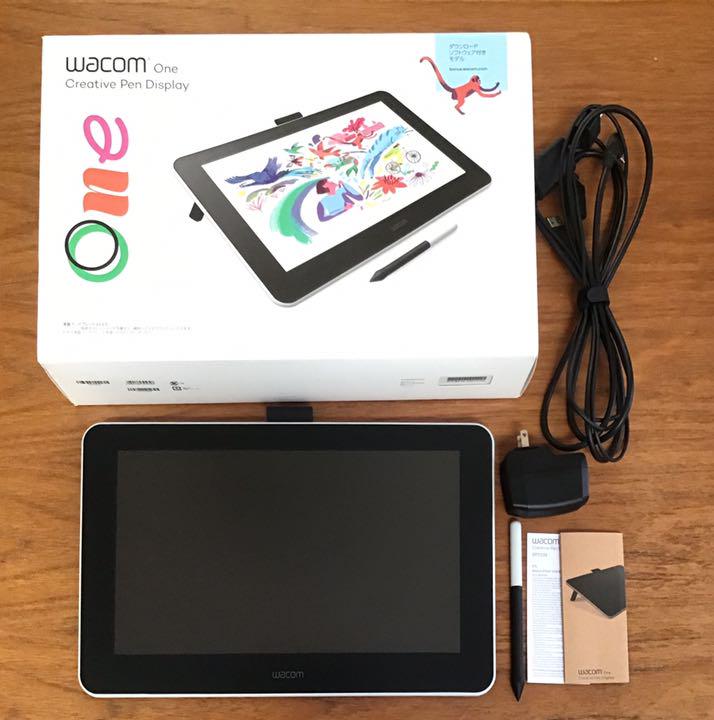 美品 ワコム DTC133W0D Wacom One 液晶ペンタブレット ト supp.in