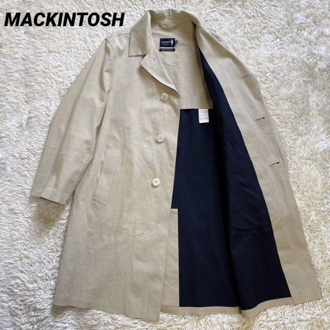 最高級】MACKINTOSH スコットランド製裏地ペイズリーステンカラー ...