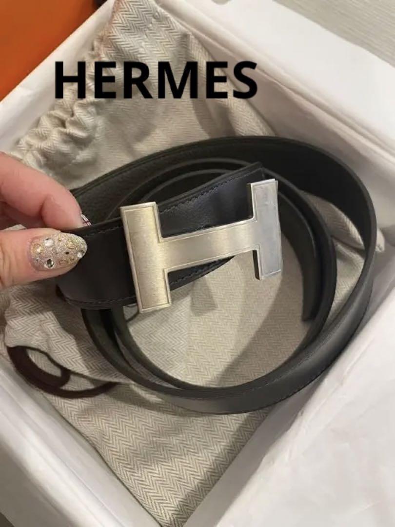 新品 HERMES エルメス コンスタンス Hベルト Y刻 リバーシブル 小物