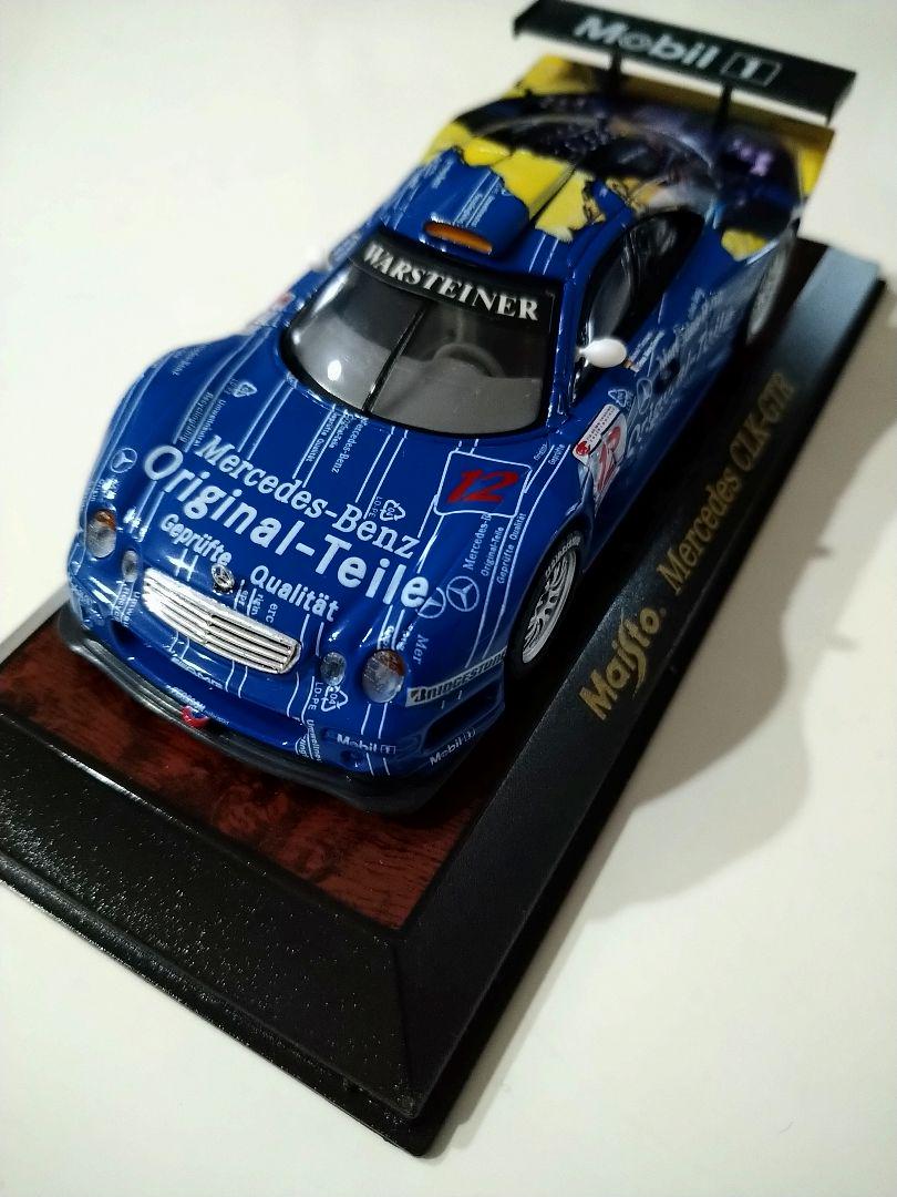 売切り特価 メルセデスベンツ CLK-GTR 1/43 ダイキャスト プレート付き