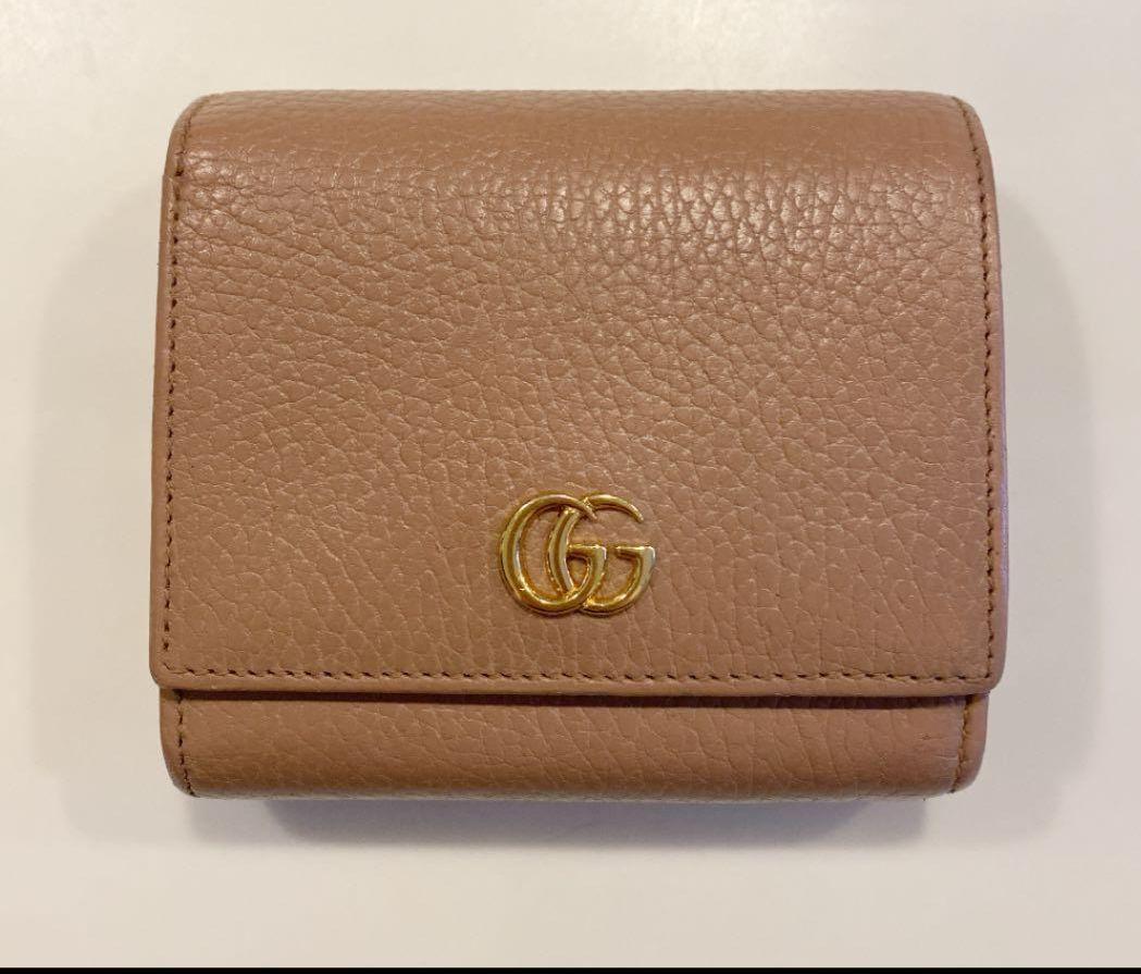 未使用品 GUCCI コンパクトウォレット 箱付き グッチ 242 - 通販