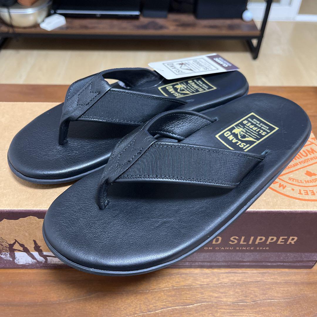 低価正規品】 新品 ISLAND SLIPPER PB202 アイランドスリッパー 黒 US8