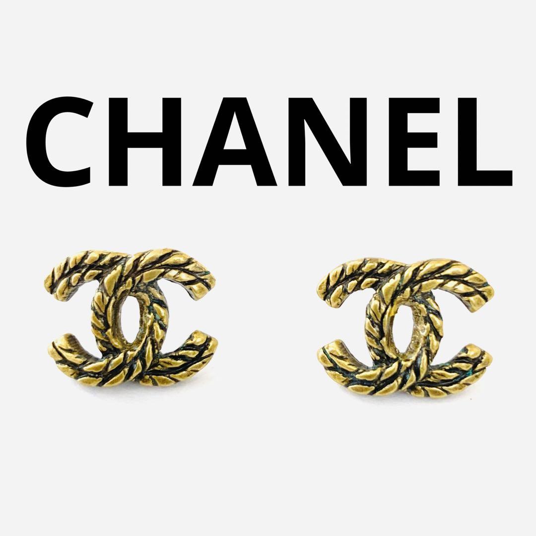 希少！ 良品！ CHANEL シャネル ☆ 正規品 ピアス イヤリング ココ