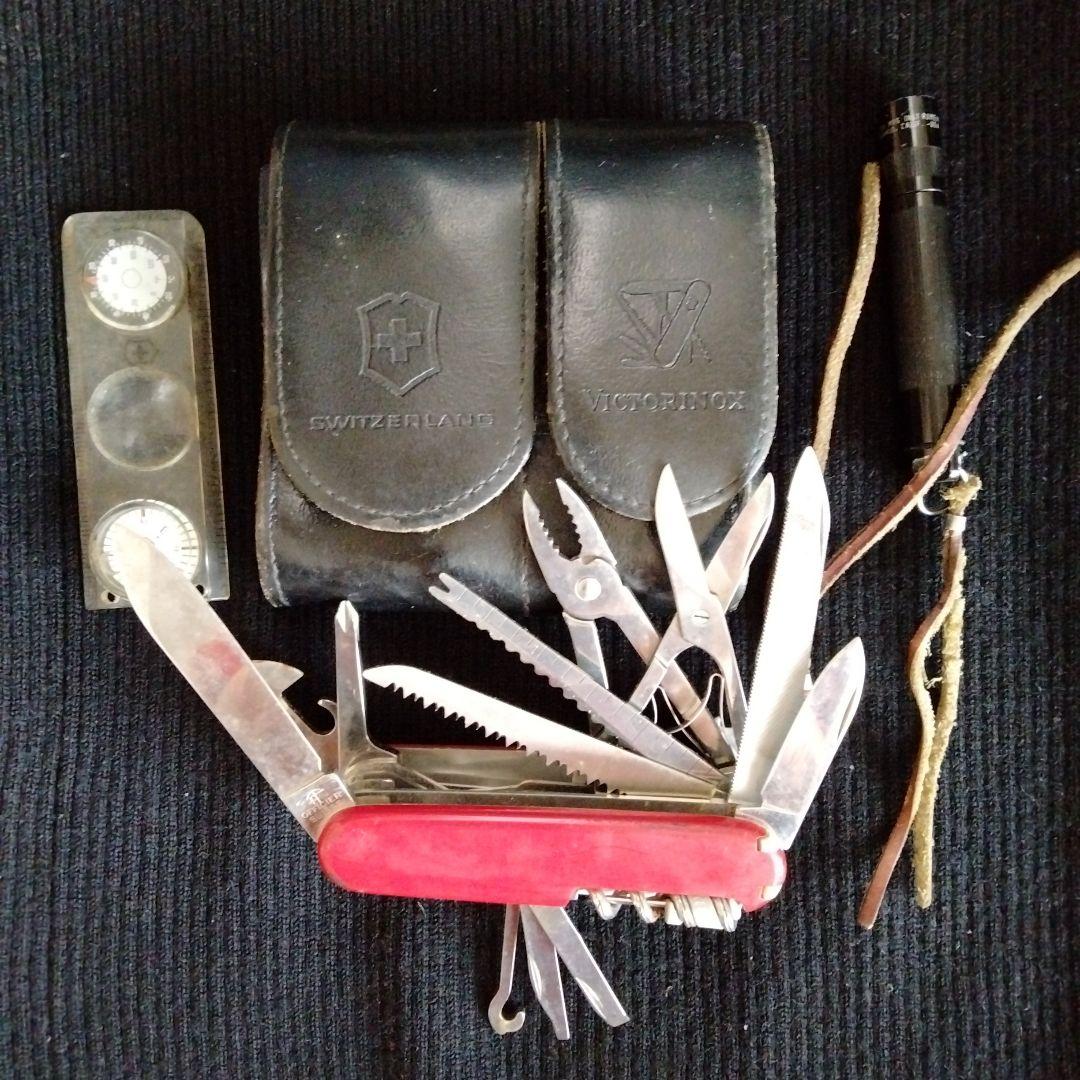 直販オーダー Victorinox ビクトリノックス スイスチャンプ XLT 革