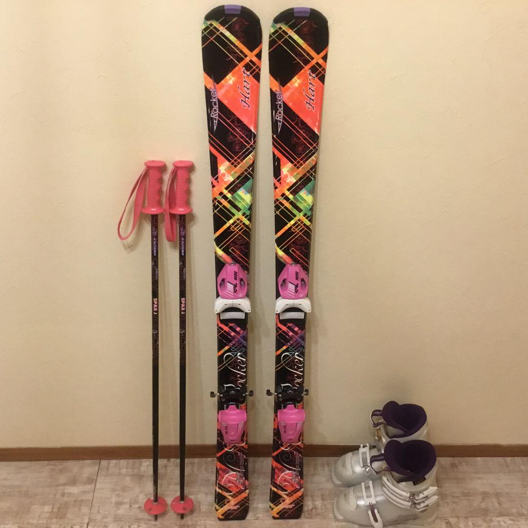 スキーセット スキー板120㎝ スキーブーツ21.5㎝ ジュニア用 子供用