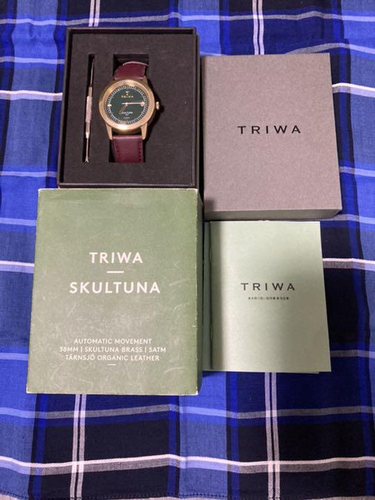 TRIWA × SKULTUNA(スクルツナ）世界限定400本 初代モデル 時計