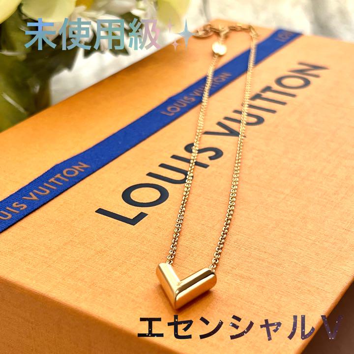 付属品付き 美品 LOUIS VUITTON ルイヴィトン R ネックレス