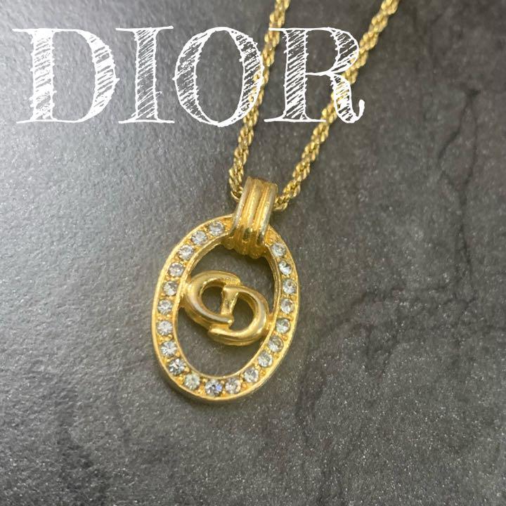 美品】Dior クリスチャンディオール ネックレス イヤリング セット