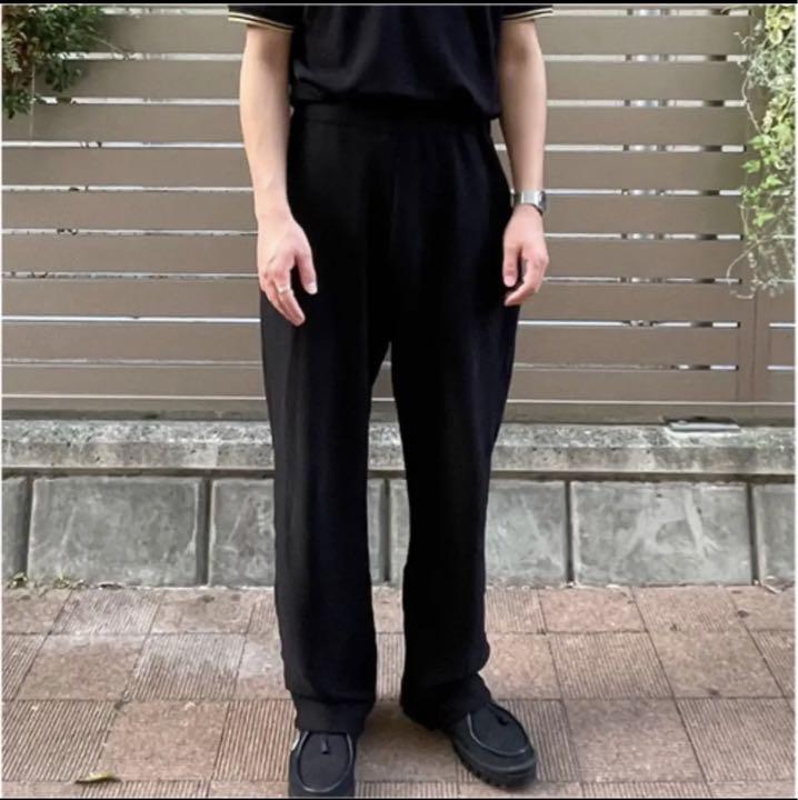 新品タグ付YOKE PLEATED KNIT LOUNGE PANTS ヨーク