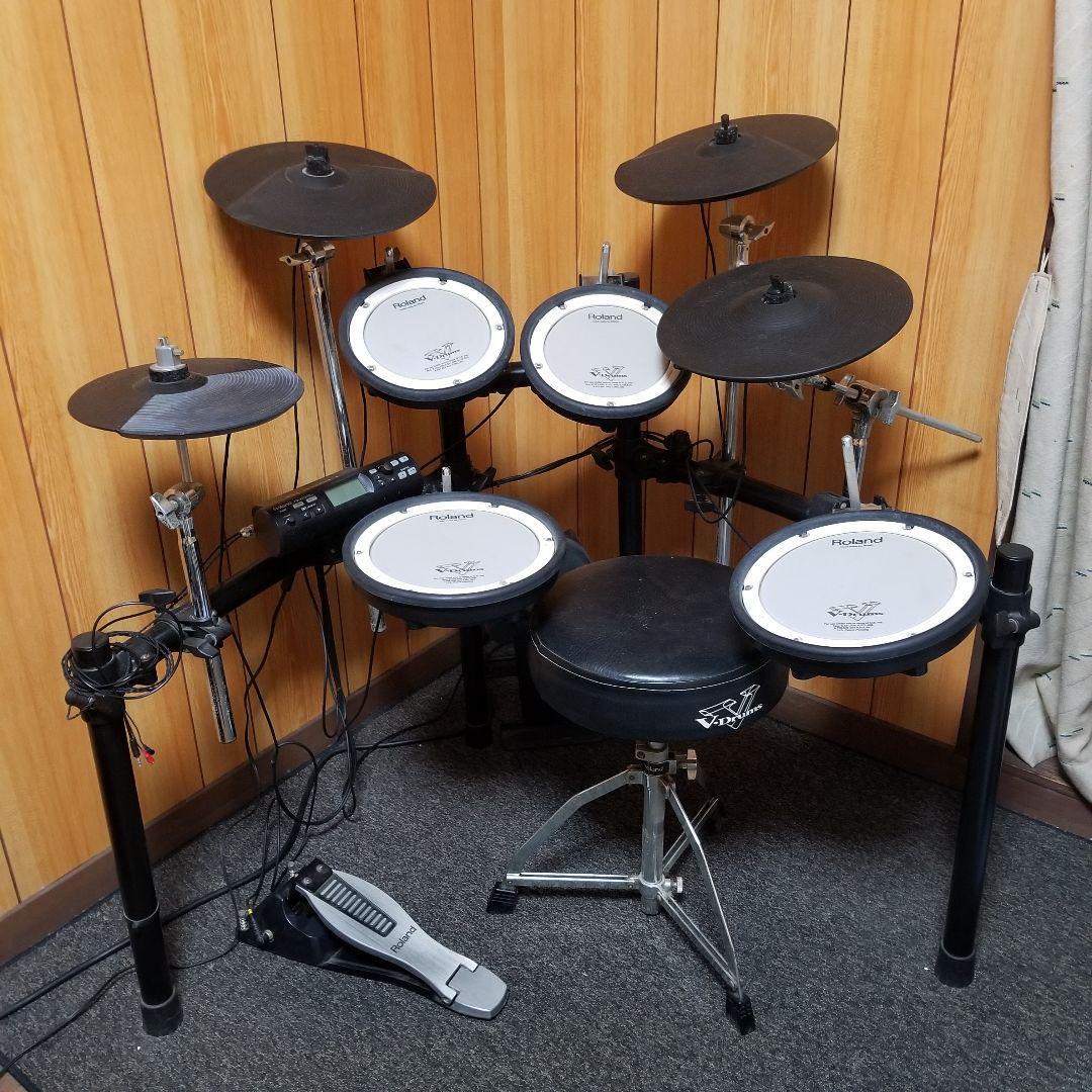 Roland 電子ドラム V-Drum TD-4 メッシュタイプ 楽器/器材 打楽器 le ...