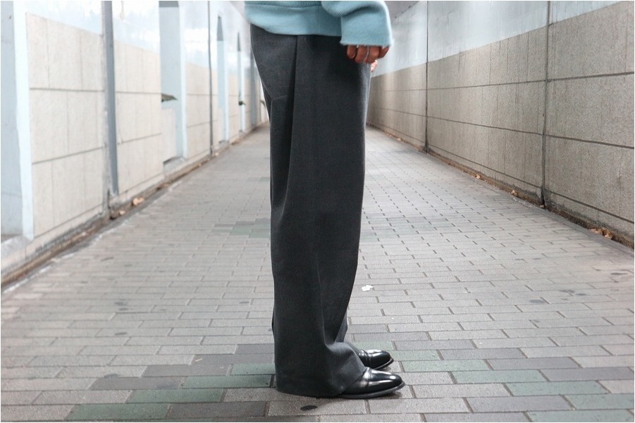 sunsea Wide Straight Pants ワイドストレートパンツ | www.jarussi.com.br